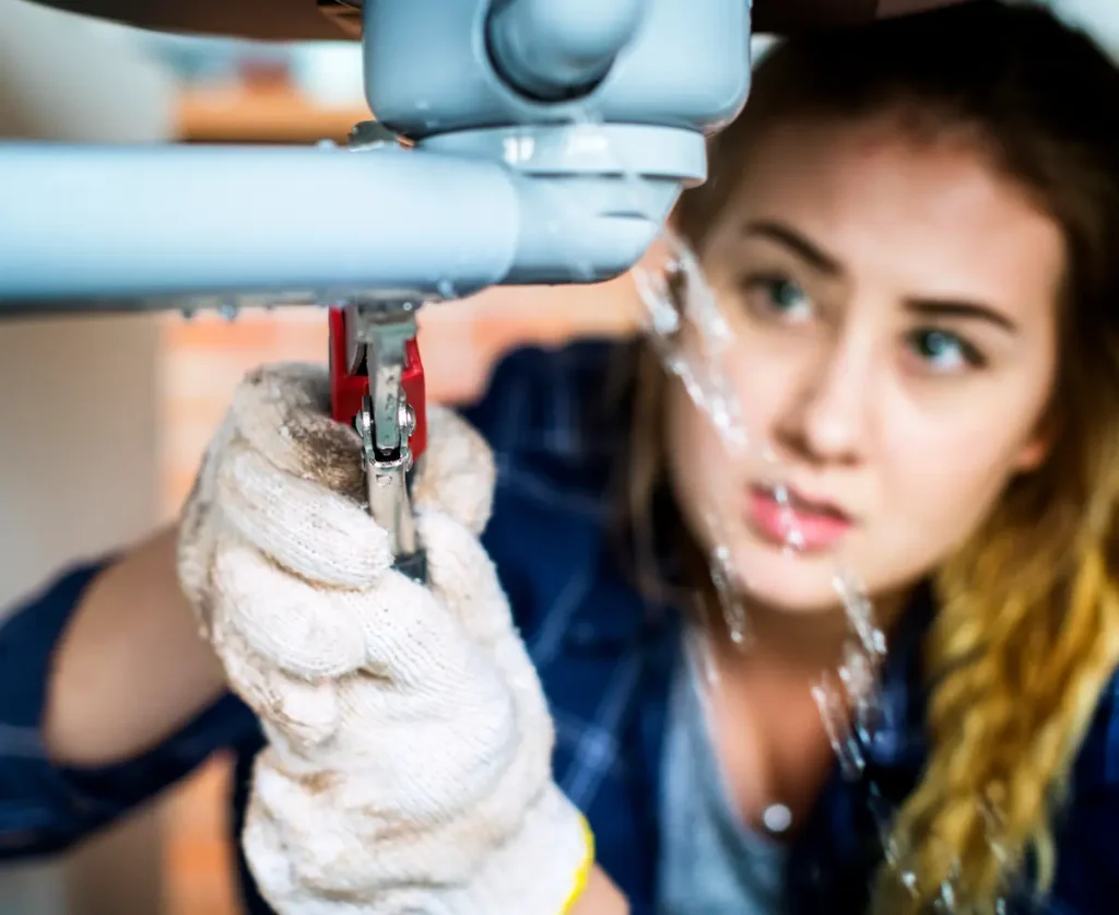 emergency plumbing services guide, plumber fixing leaking pipes