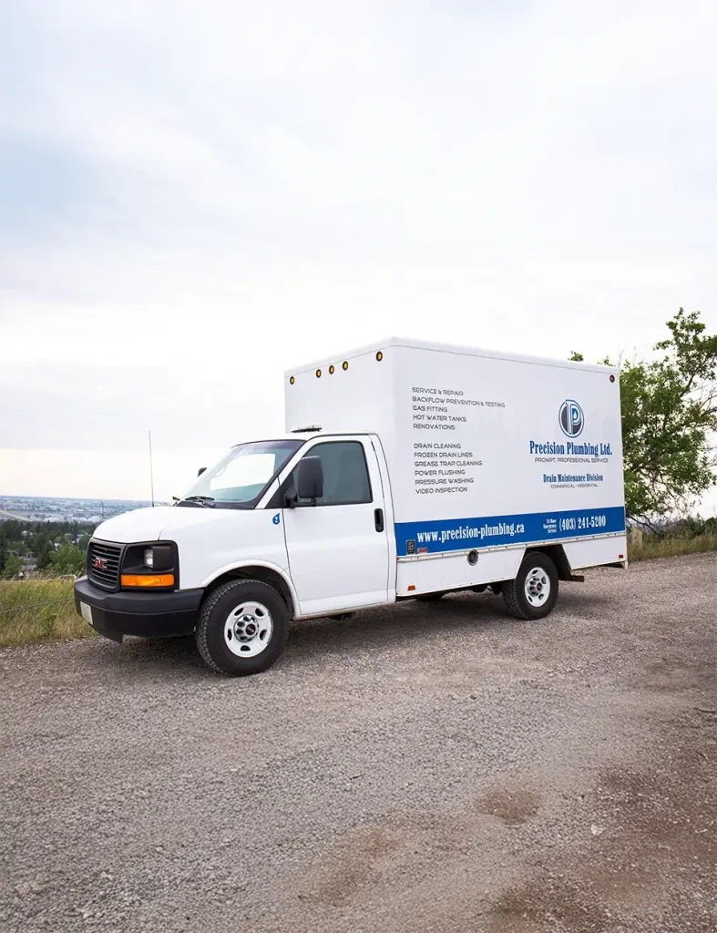 Precision plumbing truck